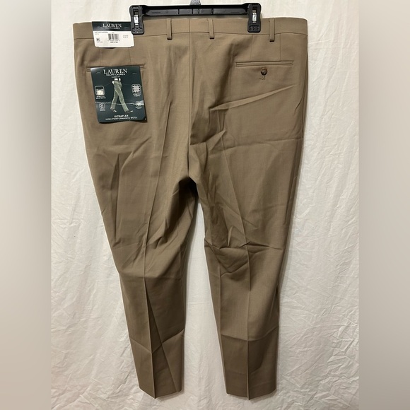 NWT Lauren Ralph Lauren Men’s UltraFlex Wool Dress Pants - Picture 4 of 7